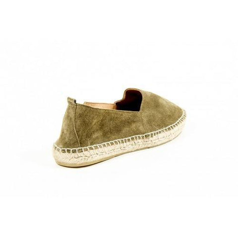 Green 42 EUR - 9 US Sun Z Mens Espadrille PAULO SUEDE OLIVE