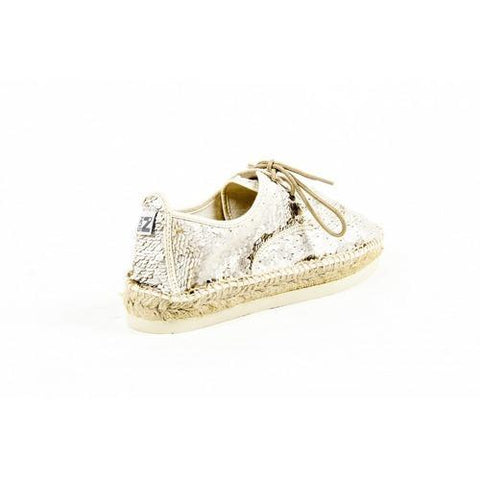 Silver 40 EUR - 10 US Sun Z Womens Espadrille CARMEV GOLD PAILE
