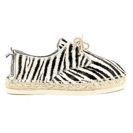 Multicolor 40 EUR - 10 US Sun Z Womens Espadrille CARMEV PONY ZEBRA