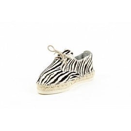 Multicolor 41 EUR - 11 US Sun Z Womens Espadrille CARMEV PONY ZEBRA