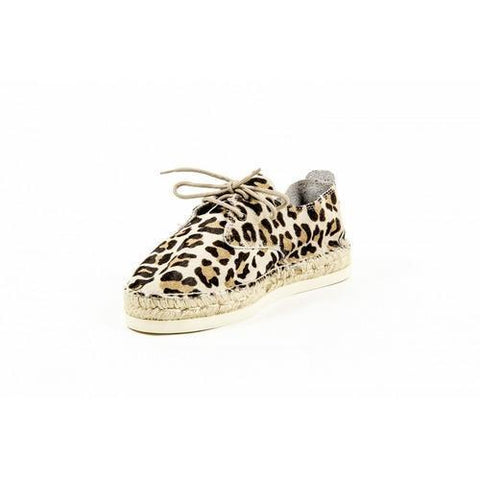 Leopardato 37 EUR - 7 US Sun Z Womens Espadrille CARMEV PONY LEO A