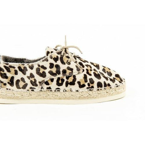 Leopardato 37 EUR - 7 US Sun Z Womens Espadrille CARMEV PONY LEO A