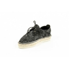 Black 40 EUR - 10 US Sun Z Womens Espadrille CARMEV BLACK METAL