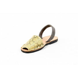 Multicolor 37 EUR - 7 US Del Rio London Womens Flat Sandal SNAKE EFFECT COTTON 14SS10902