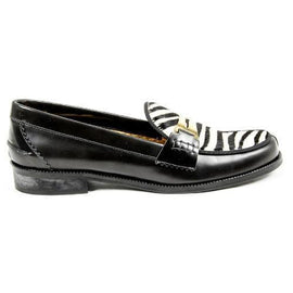 Multicolor 37 EUR - 7 US Avec Modration Womens Loafer FRIDA ANTHRACITE ZEBRA