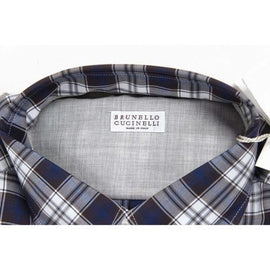 Multicolor XL Brunello Cucinelli Mens Shirt MA6550068 C928