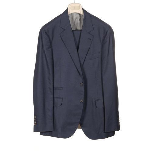 Dark Blue 54 IT - 44 US Brunello Cucinelli Mens Suit MA448A300 C432