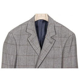 Grey 54 IT - 44 US Brunello Cucinelli Mens Jacket MA4458310 C043