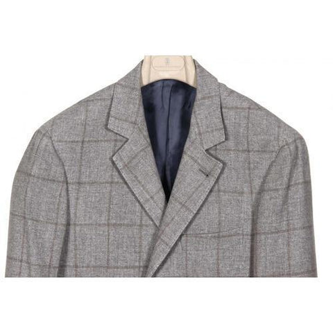 Grey 54 IT - 44 US Brunello Cucinelli Mens Jacket MA4458310 C043