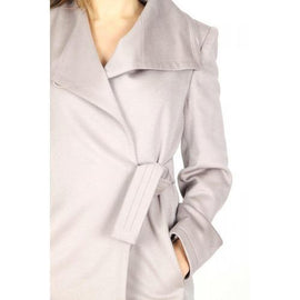Beige 36 IT - 0 US Armani Collezioni Womens Coat SML03T SM600 114