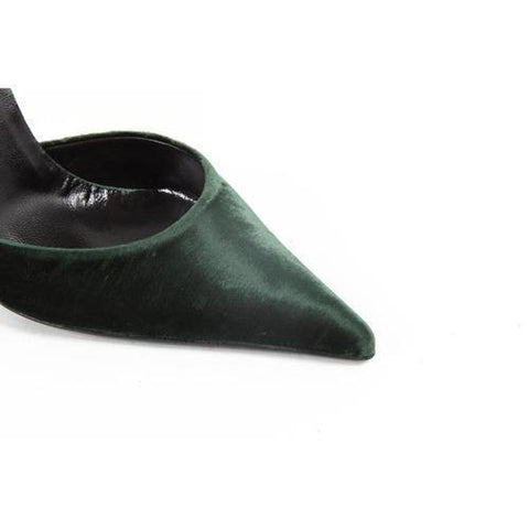 Green 39.5 EUR - 9.5 US Alexandra Neel Womens Sandal 6202 VELVET OLIVE