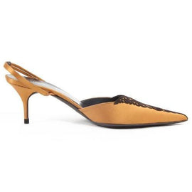 Orange 40 EUR - 10 US Alexandra Neel Womens Slingback Sandal ICONE ORANGE CHOC