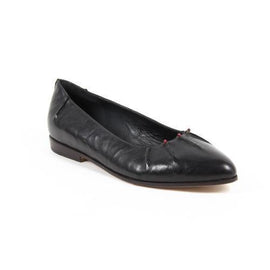 Black 36.5 EUR - 6.5 US Henry Cuir Womens Ballerina 1715A CRETA NERO