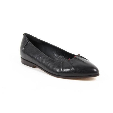 Black 36.5 EUR - 6.5 US Henry Cuir Womens Ballerina 1715A CRETA NERO