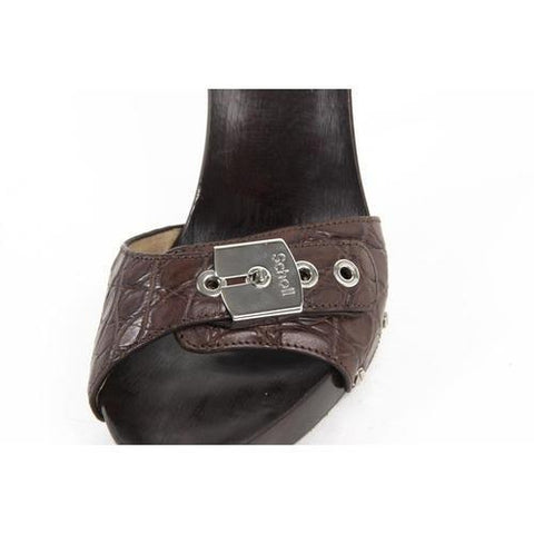 Dark Brown 36 EUR - 6 US Scholl Womens Sandal TOEBAR 7 COCCO