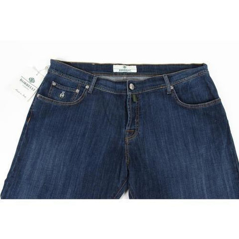 Denim 42 EUR - INT. XXXL Luigi Borrelli Mens Jeans 340 DS 007