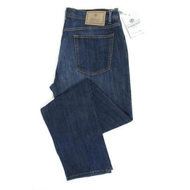 Denim 42 EUR - INT. XXXL Luigi Borrelli Mens Jeans 340 DS 007