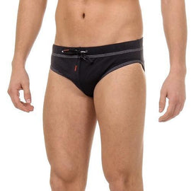 Black L Diesel Mens Swimwear BMBR-AERIAL 00CEMW R0SXV 900