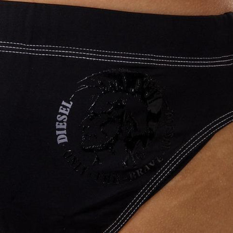 Black XXL Diesel Mens Swimwear BMBR-AERIAL 00CEMW R0SXV 900