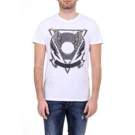 White XS Diesel Mens T-Shirt T-CLAR 00SJUN 0091B 100