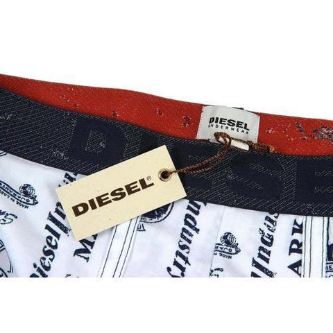 White L Diesel Mens Boxer Trunk UMBX-SHAWN 00CG2N 0JAHH 04