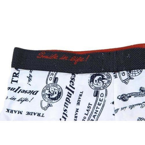 White XL Diesel Mens Boxer Trunk UMBX-SHAWN 00CG2N 0JAHH 04