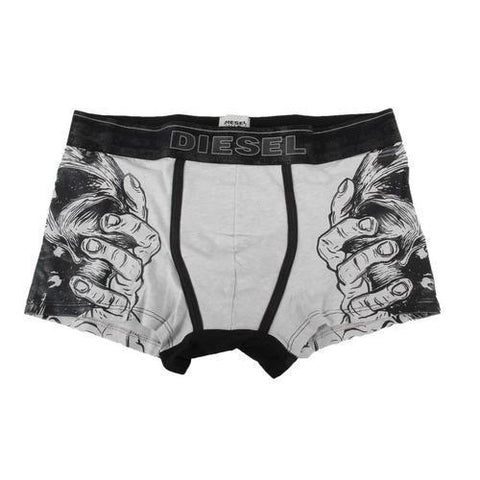 White XXL Diesel Mens Boxer Trunk UMBX-DAMIEN 00CIYK 0KAJB 04