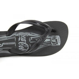 Black 43/44 EUR Coca Cola mens flip flop CCA0588 SANDALIA BASIC MASCULINA BLACK