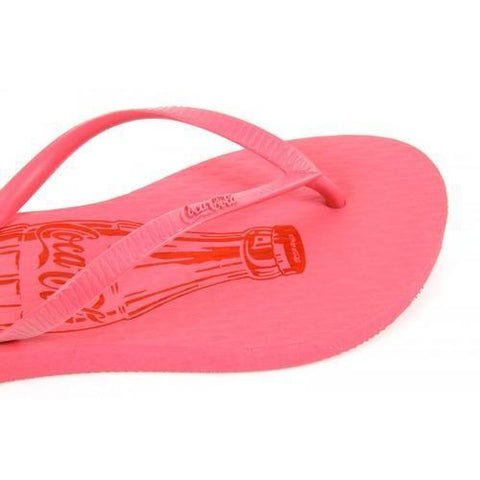 Pink 39/40 EUR Coca Cola ladies flip flop CCA0589 SANDALIA BASIC FEMININA PINK