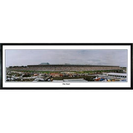 Charlotte Racetrack The Start" - 13.5"x39" Standard Black Frame"
