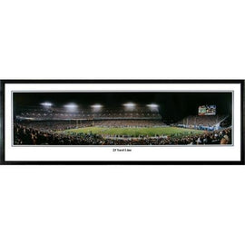 Denver Broncos 23 Yard Line" - 13.5"x39" Standard Black Frame"
