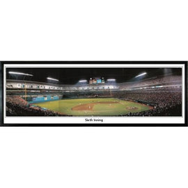 Florida Marlins Sixth Inning" - 13.5"x39" Standard Black Frame"