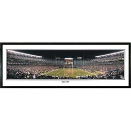 San Diego Chargers Kick Off" - 13.5"x39" Standard Black Frame"