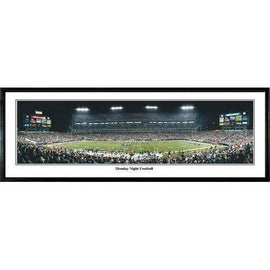 Tennessee Titans Monday Night Football"  - 13.5"x39" Standard Black Frame"