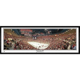 Detroit Red Wings Stanley Cup 2008"  - 13.5"x39" Standard Black Frame"