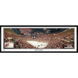 Detroit Red Wings 2008 Stanley Cup Champions"  - 13.5"x39" Standard Black Frame"