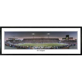 New England Patriots AFC Champions" - 13.5"x39" Standard Black Frame"