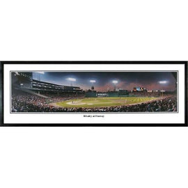 Boston Red Sox Rivalry At Fenway" - 13.5"x39" Standard Black Frame"