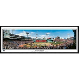 Boston Red Sox A Day To Remember"  - 13.5"x39" Standard Black Frame"