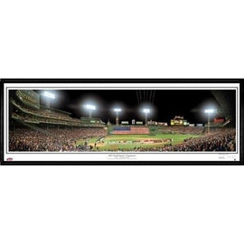 Boston Red Sox 2007 World Series Champions"  - 13.5"x39" Standard Black Frame"