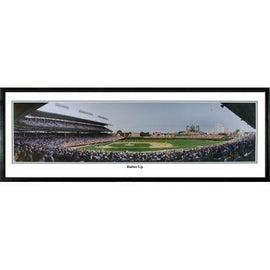 Chicago Cubs Batter Up" - 13.5"x39" Standard Black Frame"