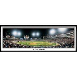 Chicago White Sox Un-Four-Gettable"  - 13.5"x39" Standard Black Frame"