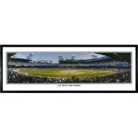Detroit Tigers Last Pitch at Tiger Stadium -Tigers vs. Royals" Panoramic Standard Framed Photograph"