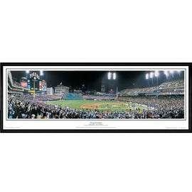 Detroit Tigers Sweep Sensation"  - 13.5"x39" Standard Black Frame"