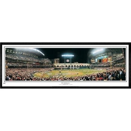 Houston Astros First Texas World Series"  - 13.5"x39" Standard Black Frame"