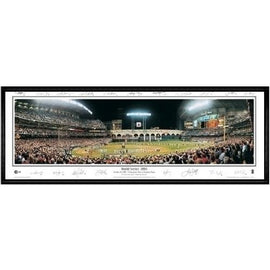 Houston Astros World Series 2005"  - 13.5"x39" Standard Black Frame"