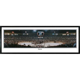 New Jersey Devils Heaven" - 13.5"x39" Standard Black Frame"