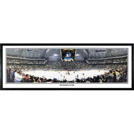 Pittsburgh Penguins Return Of #66"  - 13.5"x39" Standard Black Frame"