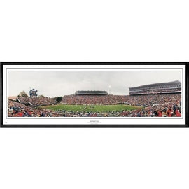 Mississippi Rebels 44 Yard Line"  - 13.5"x39" Standard Black Frame"