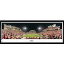 Oklahoma Sooners Sooners"  - 13.5"x39" Standard Black Frame"